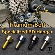 Titanium Bolt for Specialized RD Hanger | Rear Derailleur Hanger Screw Sworks Tarmac SL5 SL6 SL7 SL8