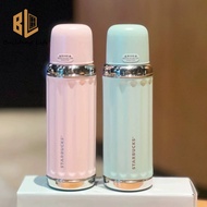 Starbucks Cup Thermos Cup with Lid Mint Green Peach Pink Stainless steel Thermos Cup Starbucks Tumbler 480ml