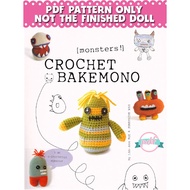 Crochet Pattern - Crochet Bakemono Monster Amigurumi Pattern PDF