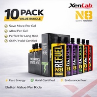 N8 Energy Gel 10 Pack 40ml Halal Endurance Fuel Sports Nutrition endurance hydration recovery protei
