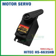 Hitec HS-6635HB Servo Motor 6.4Kg-cm | Servo HS6635HB | Servo HS 6635HB