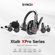 Synco Xtalk XPro13 Wireless Intercom System with 13 Single-Ear Headsets (2.4 GHz) Garansi Resmi
