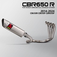 Akrapovic M1 super racing exhaust kit For cbr650r cb650r cb650f full exhaust system