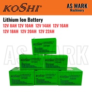 Rechargeable 12V 10AH / 12V 14AH / 12V 16AH / 12V 18AH / 12V 20AH / 12V 22AH Lithium Battery for Bat