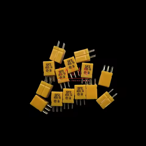 20PCS/Ceramic Crystal Oscillator Filter SFZ455G3L4 SFZ455G 455KHZ 455K In-line 6 Pin 3+3