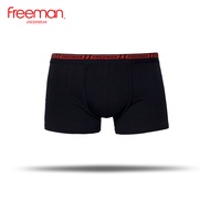 Combo 3 Quần lót boxer nam Freeman chất liệu cotton thấm hút mồ hôi tốt màu đen 766