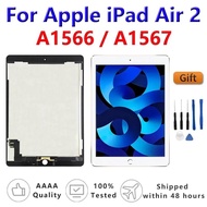 AAA+ 9.7" OEM LCD For iPad Air 2 iPad 6 A1566 A1567 Touch Screen Digitizer Glass Assembly Replacemen