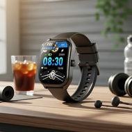 Aolon Curve 2.01-Inch IPS Curved Screen Smartwatch, Bluetooth Dialing, Running Pace Tracking, IP68 W