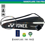 YONEX NANOFLARE 700PRO Badminton Racket Full Carbon Single Racket 4U G5 Badminton Racket