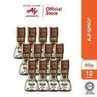 AJI-SHIO® Black Pepper (80g x 12 bottle)