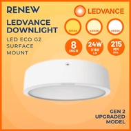 LEDVANCE OSRAM Surface Downlight LED ECO G2 Surface Downlight 8 Inch 24W