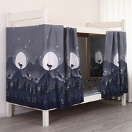 Dormitory Curtain Student Blackout Curtain Upper Bunk Upper Lower Bunk Female Bed Bed Dormitory Male