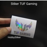 TUF gaming sticker hologram effect for pc laptop
