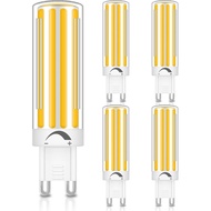 Mentol LED G9 Boleh Dimalapkan 10W, Setara dengan 100 Watt T4 G9 Halogen, 2700K Putih Hangat Lembut,