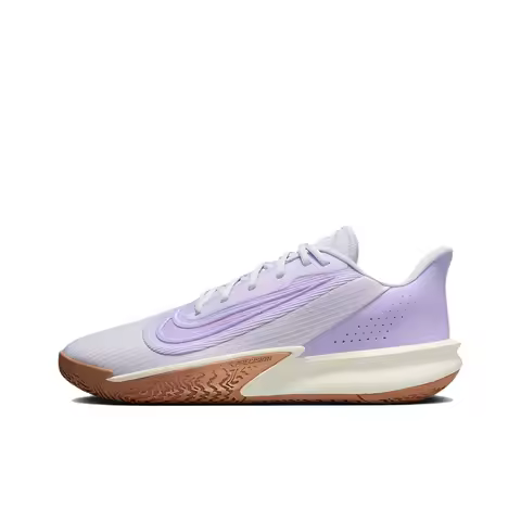 Nike Precision 7 Basketball Shoes Men's Low Top Light Purple FN4322-500