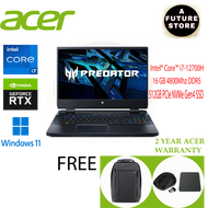 Acer Predator Helios 300 PH317-56-73DK 17.3" FHD 165Hz Gaming Laptop ( I7-12700H, 16GB, 512GB SSD, RTX3060 6GB, W11 )