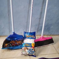 3in1 Sapu ijuk pelan dan wiper karet dragon