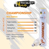 Protech Championship New Edition Badminton Shuttlecocks