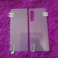 Anti-scratch hydrogel mate full set sony Xperia 1 ii Mark 2 front and back docomo au SoftBank and gl