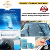 Sabun Pembersih Kaca Mobil Wiper Tablet Biru Cleaner Penghilang Jamur