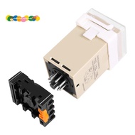 AC 220V 5A Programmable Double Delay Relay Device Tool DH48S-S