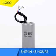 400UF Capacitors Motor Capacitor Starting Capacitors CD60 400uF 450V Motor Start Run Capacitor 400UF