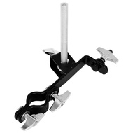 MG Metal Cowbell Holder Clamp Drum Tambourine Support Clip Adjustable Cowbell MountIng Bracket Clamp