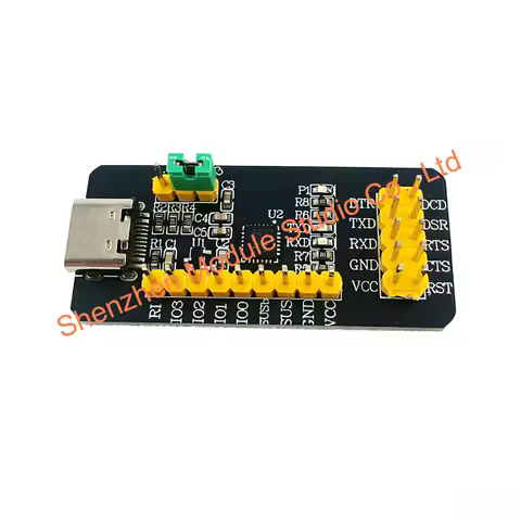 1PCS CP2102N-A02-GQFN24R Type-C USB to TTL UART Serial Converter CP2102N Chip Solution Evaluation De