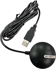 GlobalSat BU-353N5 USB GNSS Receiver, Black