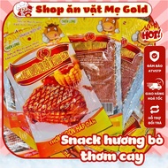 [Pack of 50] Thien Long beef rib snack, spicy beef flavored snack, wholesale school gate snacks