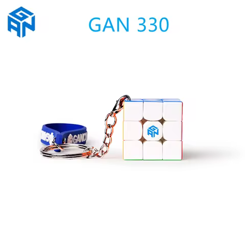 GAN328 Keychain Cube 3x3x3 Puzzle Magic Cube Speed Cubes GAN KeyChain Cube , GAN Mosaic Cube , 328 c
