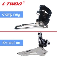 LTWOO จักรยานเสือหมอบ R9/R7/R5/R3/R2 2x1 1/10/9/8/7ความเร็ว Derailleurs ด้านหน้า2ความเร็วสำหรับ Shim
