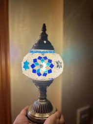 自製土耳其馬賽克座枱燈