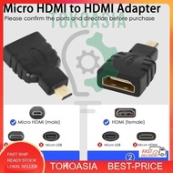 HDMI Female to Micro HDMI Male Adapter Converter Raspberry Pi 4 5