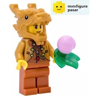 hol348 Lego Holiday & Event 80113 - Lunar Chinese New Year of the Dragon Costume Guy Minifigure with