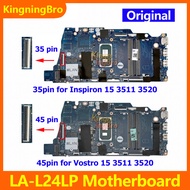 GDM51 LA-L24LP Laptop Mainboard For Dell Inspiron 15 3511 Vostro 15 3520 Motherboard DDR4 11th Gen C