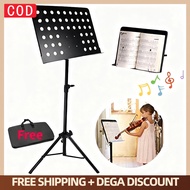 Portable Music Sheet Stand Lyrics Stand Heavy Duty Music Accessories Adjustable Folding Music Stand