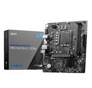 MAINBOARD (เมนบอร์ด) MSI PRO H610M-E DDR4 (SOCKET LGA 1700) (MICRO-ATX)