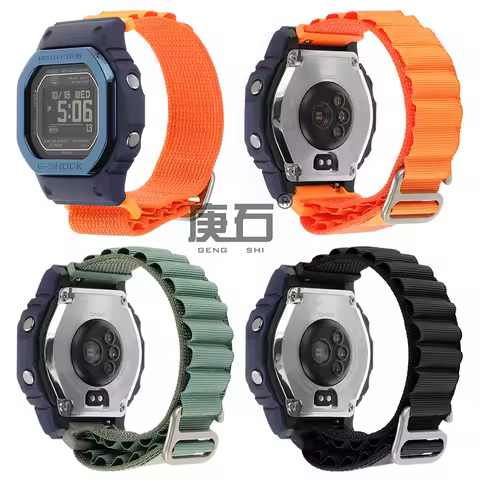 Alpine loop band Nylon Watch Band Strap For DW-H5600 DW H5600