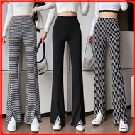 Flared Pants Flared Pants Horseshoe Pants Small Trousers High Waist Flared Pants Split Trousers Smal