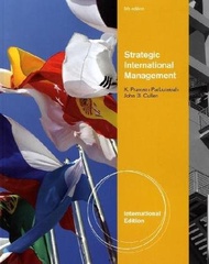 Strategic International Management [Paperback] 5e by CULLEN - ISBN 9780538452960 / 053845296X