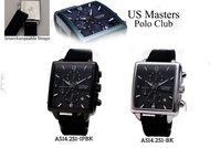 US Master Polo Club นาฬิกาผู้ชาย  สายเรซิ่น  รุ่น 
*AS14.251-IPBK  กรอบดำ
*AS14.251-BK    กรอบเงิน  