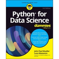 [100% Original Books] - Python for Data Science For Dummies by Luca Massaron (US edition, paperback)