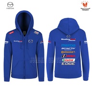 Hoodie Zipper Sweater Jaket Team Mazda Racing