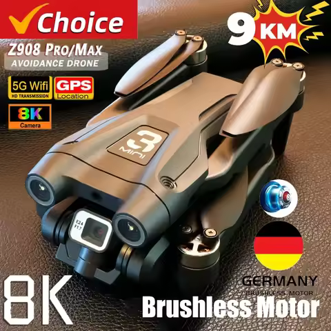 Z908 Pro Max Drone Professional 8K GPS Dual HD Aerial Photography FPV Brushless Obstacle Avoidance Q