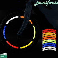 JENNIFERDZ Car Hub Reflective Sticker Night Driving 20pcs Decorative Strips Tire Rim Tape Car Wheel Tire Hub Car-Styling Tire Rim Reflective Stripes