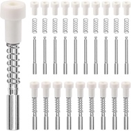 30Pek Set Pin Plunger Pengganti Skrin Tingkap 5/32 x 1-1/2 Inci untuk Bingkai Skrin 3/4" Bahagian Pe