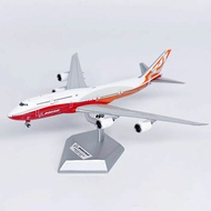 Boeing Original Factory First Version B747-8 Diecast display model HX 1/400