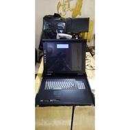 16-Port 17″ VGA LCD KVM Switch with 11* KVM cable