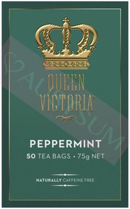 QUEEN VICTORIA - Queen Victoria 維多利亞女王 薄荷 茶包75g (50包)(63495)(澳洲平行進口貨) 此日期前最佳: 2026年3月